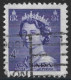 Canada 1953. Scott #328 (U) Queen Elizabeth II - Usati