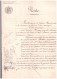 Parassat  Auberives-sur-Varèze Vente Immeuble Et Terres Bietrix Duquaire Vallet Tardieu 6 Pages 1896 - Manuscrits