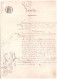 VENTE  Suite D'un Divorce Auberives  Vienne Saint Alban Du Rhone Charrin Vallet Silan Moine  Octobre 1898 4 Pages - Manuscritos