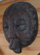 Masque Africain Cote D'Ivoire Collecte Yamoussoukro Ethnie Senoufo - Afrikanische Kunst