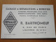 RENAULT - Garage-Réparations-Entretien - R. BARTHOMEUF-8, Rue De Paris (carte Commerciale) - Louvres
