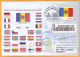 2017  Moldova  Diplomatic Relations.  Moldova, Bulgaria.  Flags. 25 Years. Special Cancellations. - Moldavie