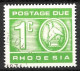 RHODESIA....QUEEN ELIZABETH II...(1952-22..)......" 1970.."...POSTAGE - DUE.....1c.......SGD18.........VFU.. - Rhodesien (1964-1980)