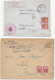 Timbres TAXE FRANCE Type GERBES 25 Lettres Ou Cartes Dont 2 Devants  A VOIR - 1859-1959 Lettres & Documents