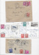 Delcampe - Timbres TAXE FRANCE Type GERBES 25 Lettres Ou Cartes Dont 2 Devants  A VOIR - 1859-1959 Lettres & Documents