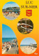 14 - Luc Sur Mer - Multivues - Scènes De Plage - Blasons - CPM - Voir Scans Recto-Verso - Luc Sur Mer