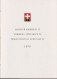 1979 Schweiz PTT Faltblatt Nr.169, ET ° Mi:CH 1161-1164, Zum:CH 632-635,  Sonderpostmarken II - Lettres & Documents