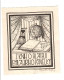 Ex Libris.95mmx115mm. - Ex-libris