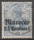 Delcampe - Marokko   .    Michel   .      37  9 Marken  .   (9 Scans)       .   O      .      Gestempelt - Deutsche Post In Marokko