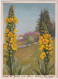 Zeltner Künstlerkarte - 10 Grossblättrige Königskerze - Gelaufen 1935 Ab Bern - Bloemen