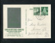 "DEUTSCHES REICH" 1938, Sonderpostkarte Mi. P 269 Mit Zusatzfrank. Stempel "ZWICKAU" Im Fernverkehr Nach Merane (B1172) - Postkarten