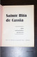 Image Religieuse - Livret Sainte Rita De Cassia 1971  - Holy Card Booklet - Images Religieuses