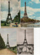 PARIS -SEPT VUES DIVERSES DE LA TOUR EIFFEL - Eiffeltoren