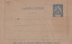 Cote D'Ivoire Colonies Francaise Postes 15 C. Carte - Lettre - Ongebruikt