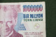 Delcampe - Billet De 1000000 Lires Turques Turquie - Banknote Turkey - Turchia