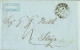 1846 TRIESTE ( 15 ABRIL ) , CARTA CIRCULADA  A STEYR ( AUSTRIA ) . LLEGADA  AL DORSO - 1. ...-1850 Vorphilatelie