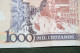 Delcampe - Billet De 1000 Cruzados Cachet 1 Cruzado Novo - Banknote Brazil - Brésil