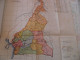 Delcampe - ATLAS-1946/48-du CAMEROUN-Edité Par Le HAUT COMMISAIRE De La RF Au CAMEROUN-Ft25x32Cm-450g /BE/RARE - Maps/Atlas