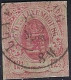 Luxembourg - Luxemburg - Timbres - Armoiries   1859   12,5 C.  °    Michel 7     Cachet 3 Cercles    VC.  200,- - 1859-1880 Wappen & Heraldik