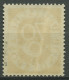 Bund 1951 Freimarke Posthorn 136 Postfrisch Geprüft, Quetschfalte - Unused Stamps