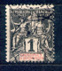 Dahomey 1901, Michel-Nr. 6 O - Oblitérés
