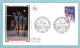 FDC France 1986 - Championnat Du Monde Masculin De Volley-ball - YT 2420 - Paris (soie) - 1980-1989