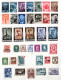 Bulgarie - Environ 160 Timbres Oblitérés En Majorité Sur Feuille - Pratiquement Tous Différents - Collections, Lots & Séries