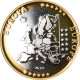 Monaco, Médaille, L'Europe, Monaco, Politics, Society, War, FDC, Argent - Sonstige & Ohne Zuordnung