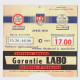 DISQUE De CONTROLE De STATIONNEMENT. GARANTIE LABO. - Voitures