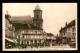 57 - SAINT-AVOLD - PLACE DE LA VICTOIRE ET EGLISE - Saint-Avold