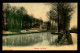 93 - SEVRAN - LE CANAL - CARTE ANCIENNE TOILEE ET COLORISEE - Sevran