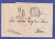 Österreich Levante Unfrankierter Nachtaxierter Brief O CONSTANTINOPEL 1867 - Levante-Marken