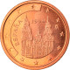 Espagne, 2 Euro Cent, 1999, Madrid, SPL, Copper Plated Steel, KM:1041 - España