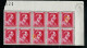 N° 528 - A - B -     Plusieurs Blocs Donc Var. Luppi Soit: 162 Timbres ( ** ) à 20% - 1936-1957 Collo Aperto