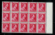 Delcampe - N° 528 - A - B -     Plusieurs Blocs Donc Var. Luppi Soit: 162 Timbres ( ** ) à 20% - 1936-1957 Col Ouvert