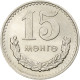 Mongolie, 15 Mongo, 1977 - Mongolia