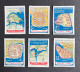 (T1) Portuguese India - 1956 Maps And Fortresses Complete Set - MNH - Portuguese India