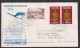Flugpost Brief Air Mail Saarland Lufthansa LH 432 Hamburg Frankfurt Manchester - Gebraucht