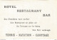 TJ / Feuillet CARTE DE VISITE Publicitaire PUB COUNTRY CLUB DE SAMOIS SUR SEINE Tennis Canotage Bar Natation HOTEL - Visitekaartjes