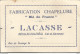 F152 / CDV Carte Publicitaire De Visite PUB Advertising Card / DEVILLAC-VILLEREAL LACASSE Chapelure Blé De FRANCE 1940 - Visiting Cards