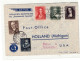 Netherlands / Airmail / 1947 Leuwarden Exhibition Labels / Horses - Andere & Zonder Classificatie