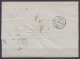 Suisse - L. Datée 8 Mai 1862 De GENEVE Càd  GENEVE /9 MAI 62 Pour PARIS - Càd "SUISSE 3 /9 MAI 62/ BELLEGARDE" (au Dos:  - Covers & Documents