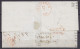 LSC (sans Contenu) De LONDRES Cachet Date Croix De Malte "LS /17 JA 1852" Pour AMSTERDAM - Port "10" (au Dos: Cachet "EN - ...-1852 Prephilately