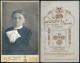 Hungary / Ungarn: CDV Foto, Dame (Fotograf: Bokor Gyula - Sopron) - Anonymous Persons