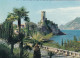 MALCESINE-VERONA-LAGO DI GARDA-2 CARTOLINE VERA FOTOGRAFIA-UNA VIAGGIATA IL 19-2-1965(notturno) - Verona