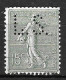 833	N°	130	Perforé	-	LS 132	-	LA SOIE - Used Stamps