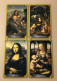 Singapore SMRT TransitLink Metro Train Subway Ticket Card, Leonardo Da Vinci, Set Of 4 Used Cards - Singapur