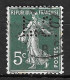 834	N°	137	Perforé	-	LS 132	-	LA SOIE - Used Stamps