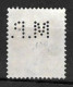 837	N°	142	Perforé	-	MP 100	-	Vve. MORIN PONS - Used Stamps