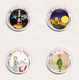 140 X THE LITTLE PRINCE BADGE BUTTON PIN SET (1inch/25mm Diameter) - Pin's